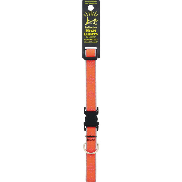 Lupine HL 3/4 In. Reflective Orange Diamond 13 to 22 In.Adjustable Collar 48302