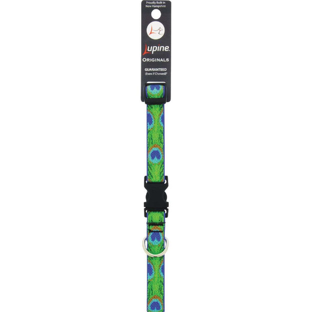Lupine 3/4 In.  Woven Pattern Tail Feather  13 In. to 22 In.  Adjustable Collar