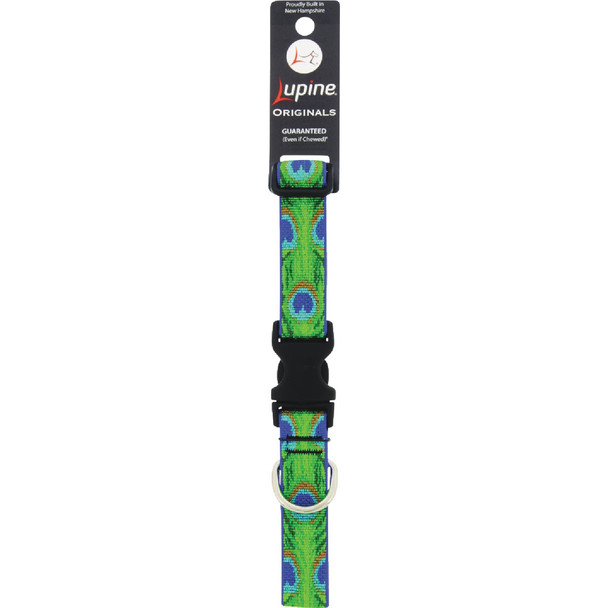 Lupine 1 In. Woven Pattern Tail Feather 12 In. to 20 In.  Adjustable Collar