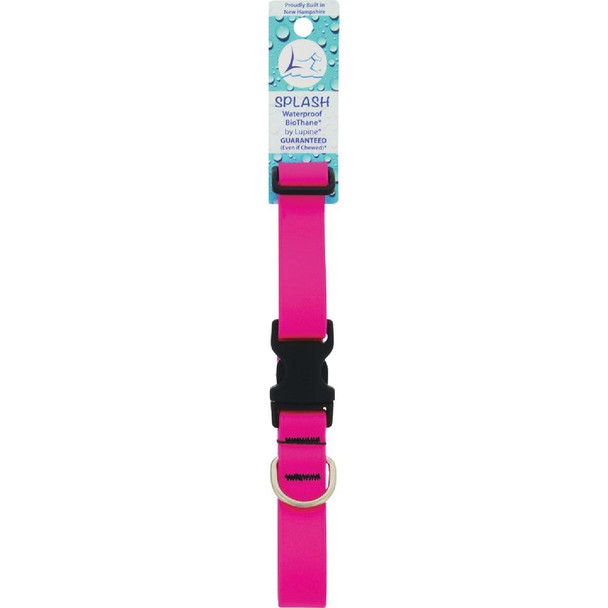 Lupine 1 In. Waterproof Neon Pink 12 to 20 In. Adjustable Collar 28452