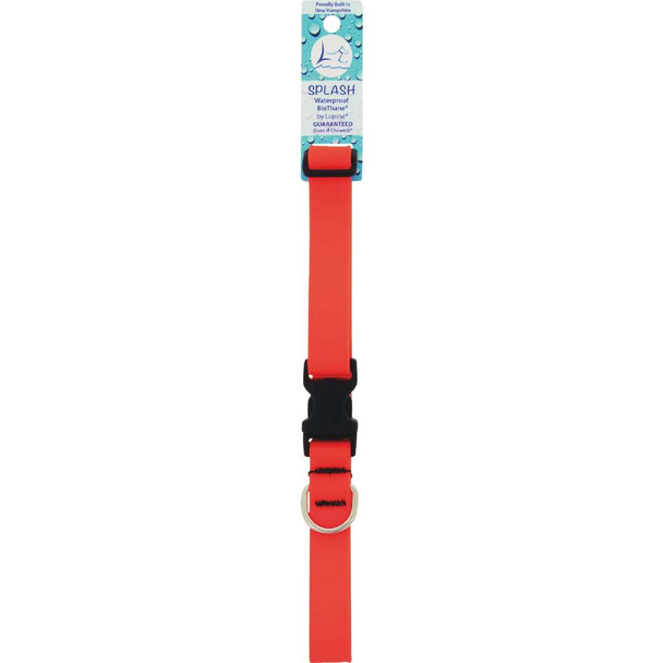 Lupine 1 In. Waterproof Neon Orange 16 to 28 In. Adjustable Collar 28553