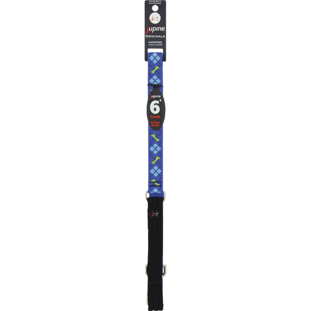 Lupine 1 In. x 6 Ft. Woven Pattern Dapper Dog Leash 41859