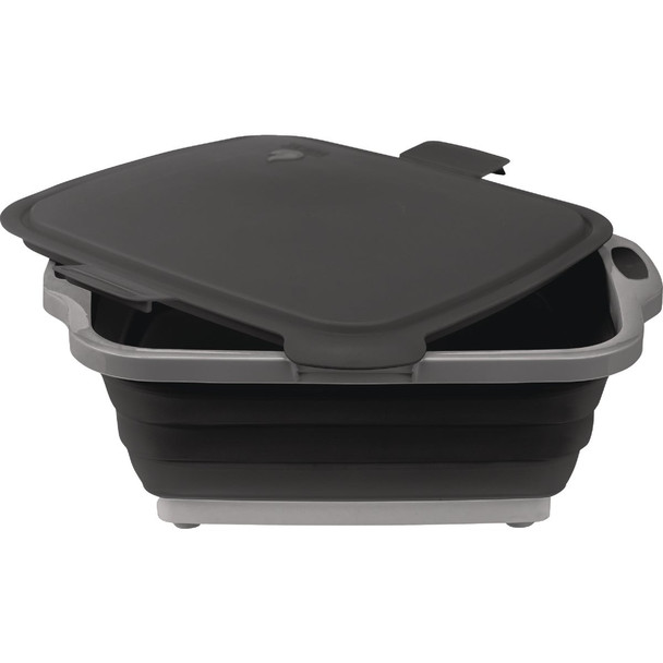 Drip EZ Jr Blk Cllp Bbq Prep Tub TUBV2-JR-1-BL