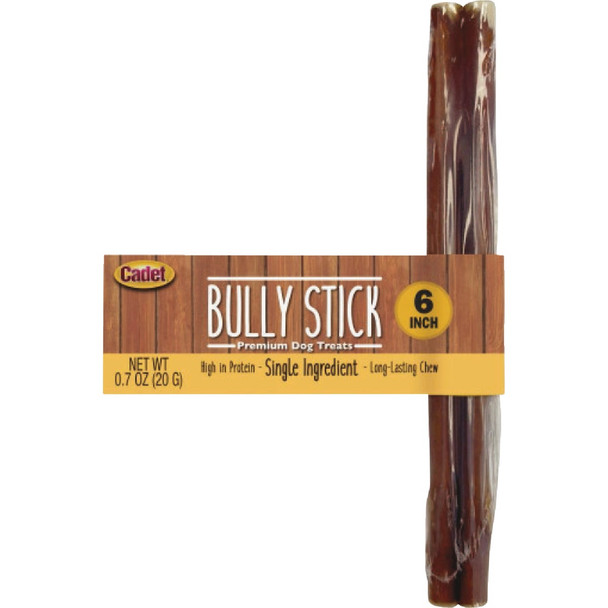 Cadet 6 In. Beef Bully Stick Dog Treat C01523-9 Pack of 100
