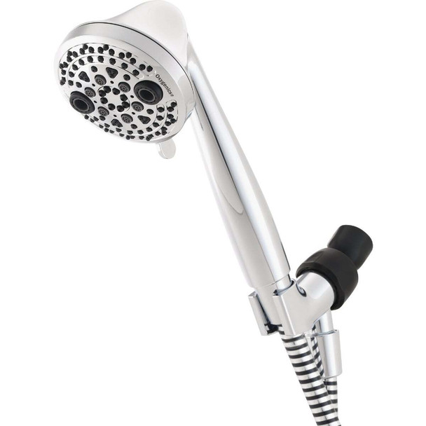 Oxygenics PowerMassage 5-Spray 1.75 GPM Handheld Showerhead, Chrome 88146