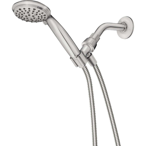 Moen Chrome 6-Function 4 In. Dia. Spray Head Handheld Shower 218H0