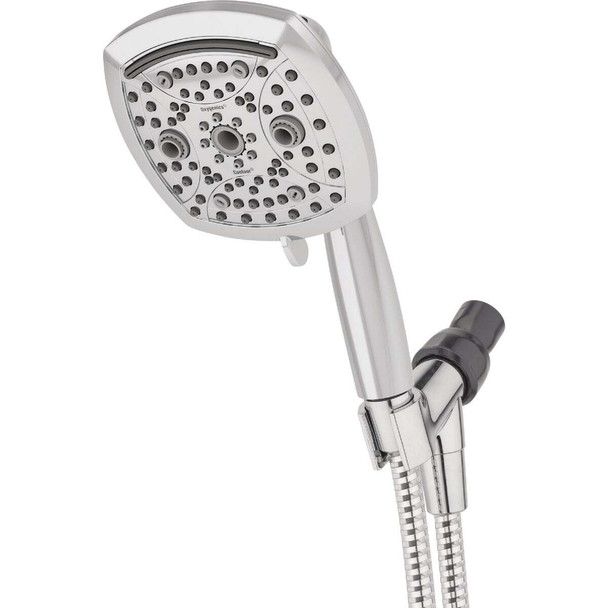 Oxygenics Contour 9-Spray 1.8 GPM Handheld Showerhead, Chrome 87177