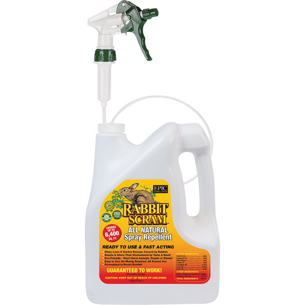 Rabbit Scram 1 Gal. Ready to Use Rabbit Repellent 9004