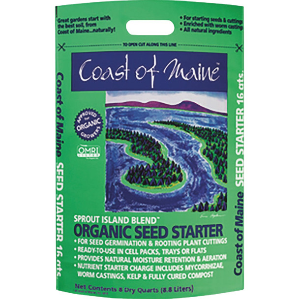 Coast of Maine Sprout Island Blend Organic Organic Natural Seed Starter SI4500