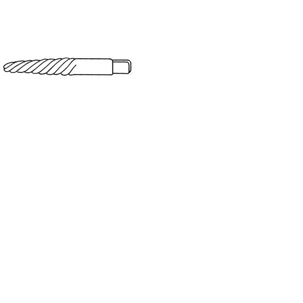 EX-1 Spiral Flute Screw Extractors, Bulk 52401