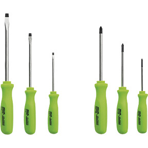 ECOLINE screw driver kit  6 pcs 909600