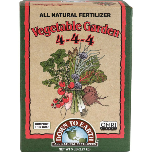 Down To Earth 1 Lb. 4-4-4 Vegetable Garden Mix DTE17854