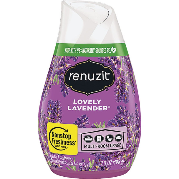 Renuzit 7 Oz. Lovely Lavender Solid Air Freshener 43133