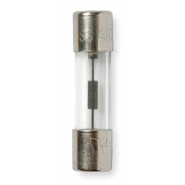 Eaton Bussmann Glass Fuse, 15A, 200A at 250V AC, 5 PK AGX-15