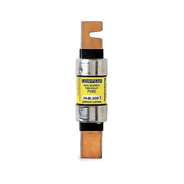 UL Class Fuse, RK1 Class, Time-Delay, 250A, 600V AC, Non-Indicating