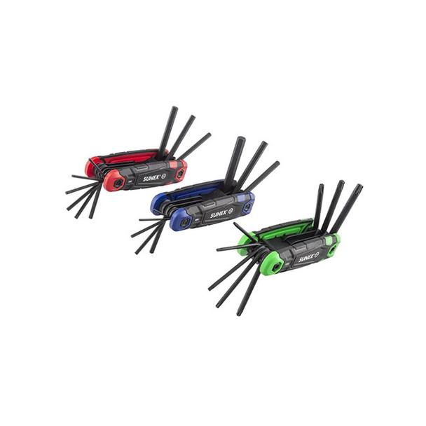 SAE/Metric/Torx 25 Piece Folding Hex Key Set 98525F