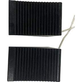 Blubird 2-Pk of Compact Wheel Chocks BBRWC07