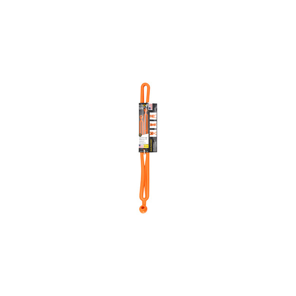 Rapid Tie 16in Non Marring Adjustable Extendable Strap Patented Made in USA - 2 Pack Orange BBRT01-OR