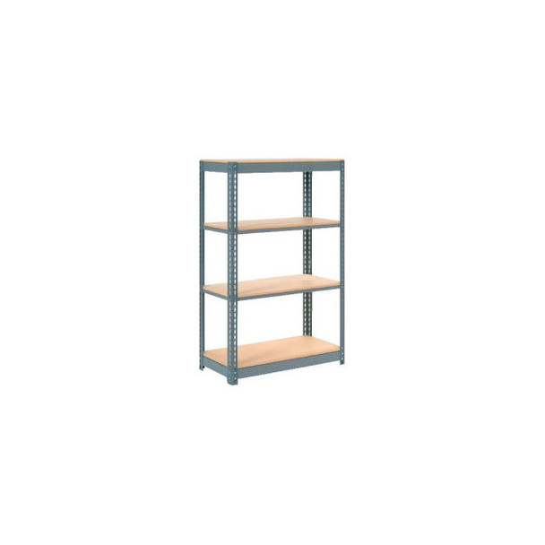 Global Industrial 4 Shelf Standard Duty Boltless Shelving Starter 36""Wx18""Dx60