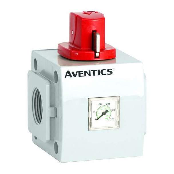 Numatics Shut Off Valve,1,833 scfm,2.08 lb 8653A3M06FA0000