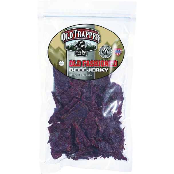 Old Trapper 10 Oz. Old Fashioned Beef Jerky 22110T Pack of 8