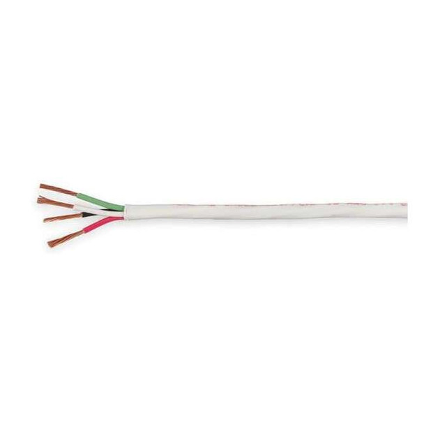 Power Limited and Communication Cable, 4 C, Natural, PVC, 1000 ft.