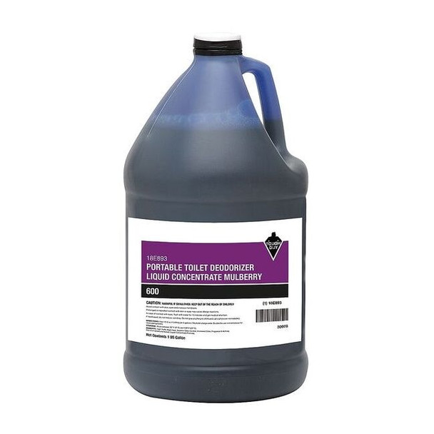 Tough Guy Portable Toilet Deodorizer,1 gal,Jug 18E893