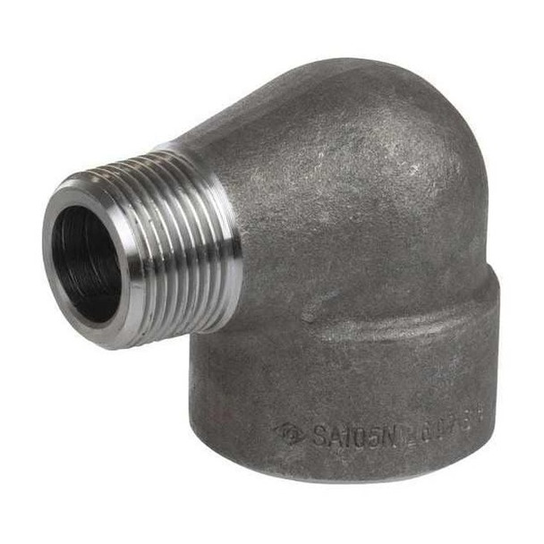 Manufacturer Varies 1" MNPT x FNPT 304 SS Street 90 Degree Elbow 2UA71