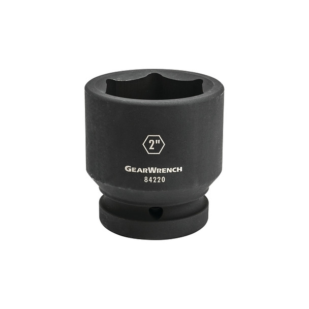 Impact Socket, 1 in Drive Size, 2-7/16 in Opening Size, 6-point, Standard Length