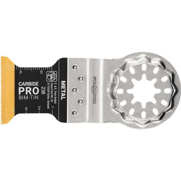 Fein E-Cut Carbide Pro 1-3/8 In. Oscillating Blade (10-Pack) 63502236290