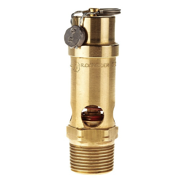 Conrader Safety Valve,Brass Ball SRV530-3/4-CE-200