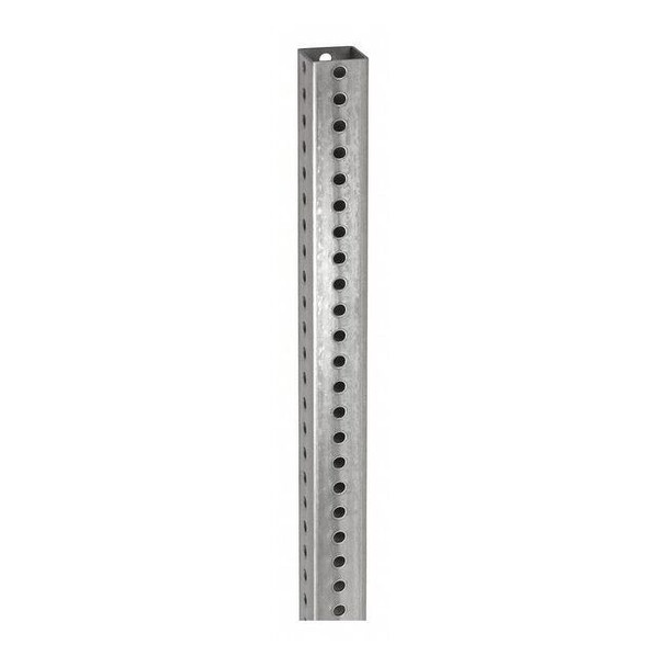 Tapco Sign Post,Silver,Steel,10 ft L 1603-00005
