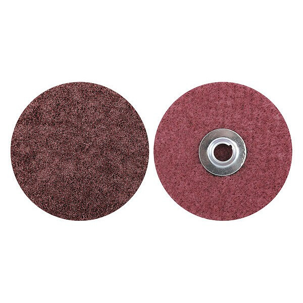 Norton Abrasives Quick Change Disc,Non-Woven,4-1/2" dia. 66261170062