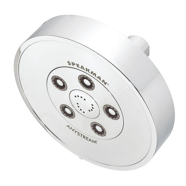 Speakman Shower Head, Polished Chrome, Wall S-3010-E175