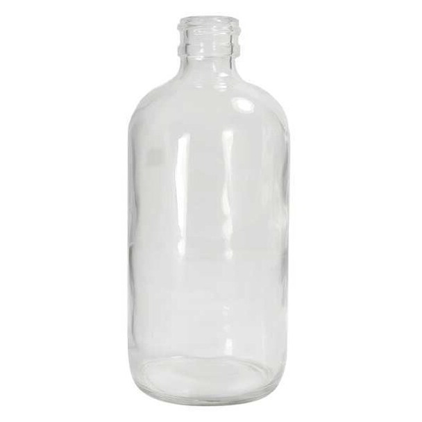 Qorpak Bottle,112 mm H,Clear,48 mm Dia,PK128 GLA-00810