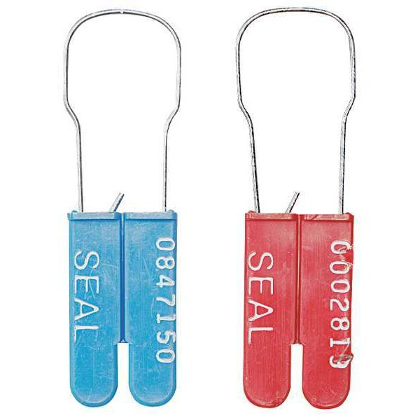 Brooks Spring-lok Seal, Plastic, Orange, PK100 6170000-4