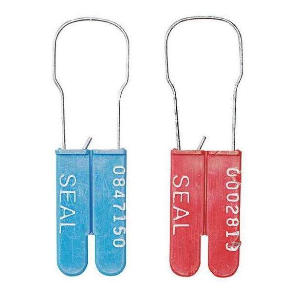 Brooks Spring-lok Seal, Plastic, Orange, PK100 6170000-4