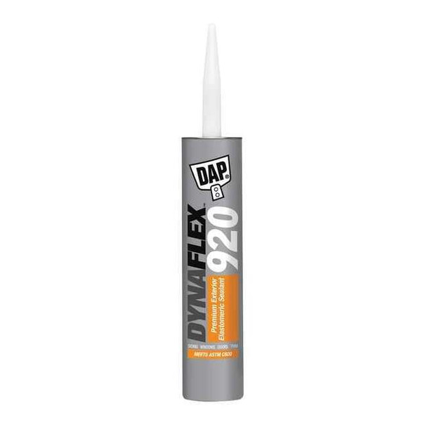 Hybrid Elastomeric Sealant, 10 oz, Cartridge, Gray, Hybrid Base, Dynaflex 920