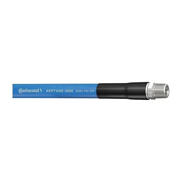 Continental Pressure Washer Hose,1/2" ID x 50 ft. 20023717