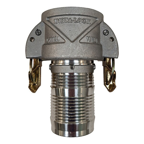 Insta-Lock Coupler with Locking Arms,1 x 1In,250psi QCG-C100