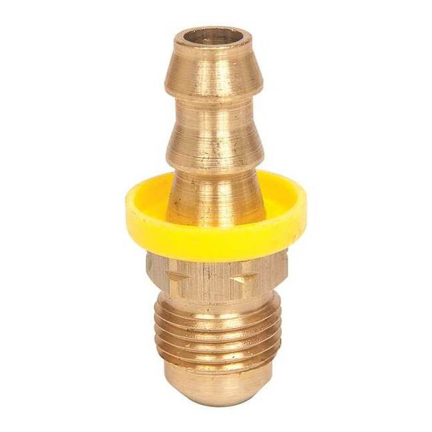 Continental Hose Fitting,1/4 In. ID,7/16-20,(M) JIC PB-JCM-0404