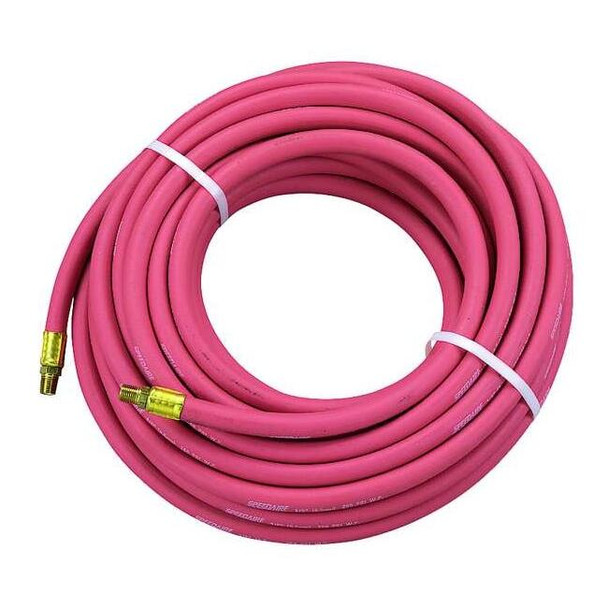 3/8" x 50 ft Nitrile Coupled Multipurpose Air Hose 250 psi RD