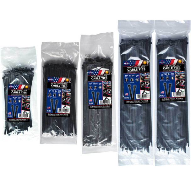 HEAT STABLE CABLE TIE BUNDLE 81453