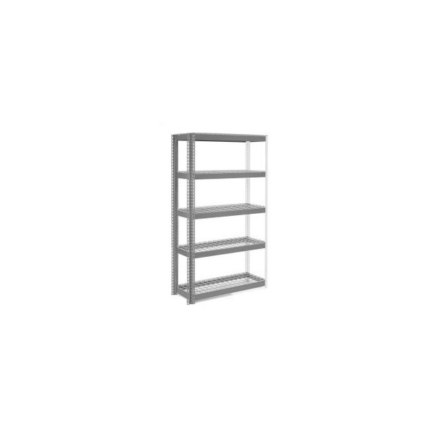 Global Industrial 5 Shelf Standard Duty Boltless Shelving Add On 36""Wx18""Dx60"