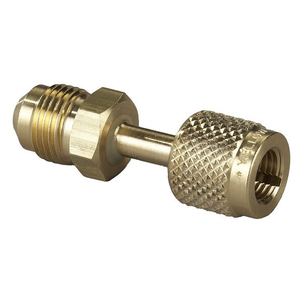 Yellow Jacket Quick Coupler,180 Deg,8 1/4 in L,Bronze 19102