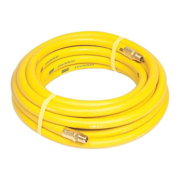 1/4" x 50 ft Nitrile Coupled Multipurpose Air Hose 300 psi YL