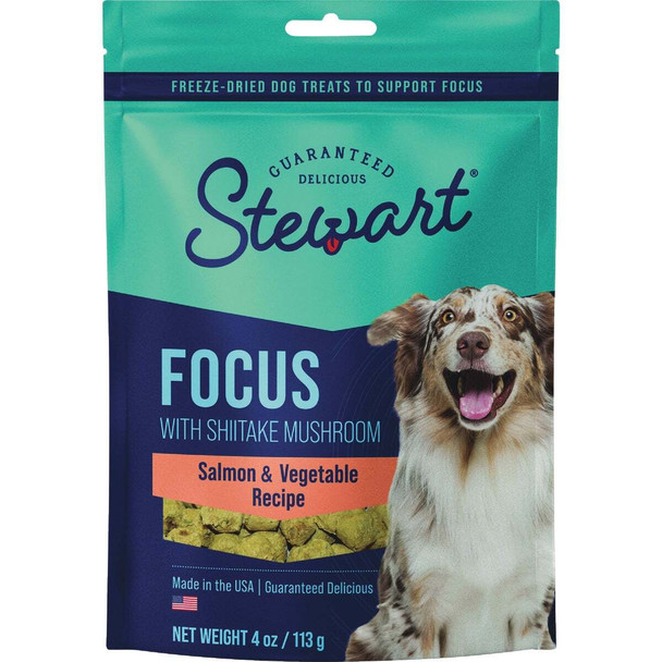 Stewart Focus 4 Oz. Freeze-Fried Salmon Dog Treat 405335