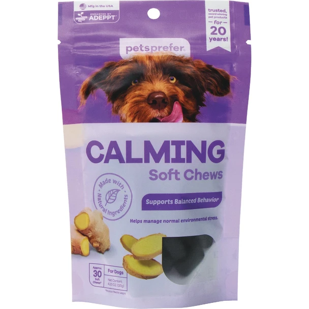 Pets Prefer Calming Soft Dog Chews (30-Count) 99-090