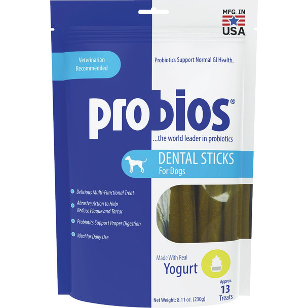 Probios Dental Sticks for Dogs (13-Count) CHR-970
