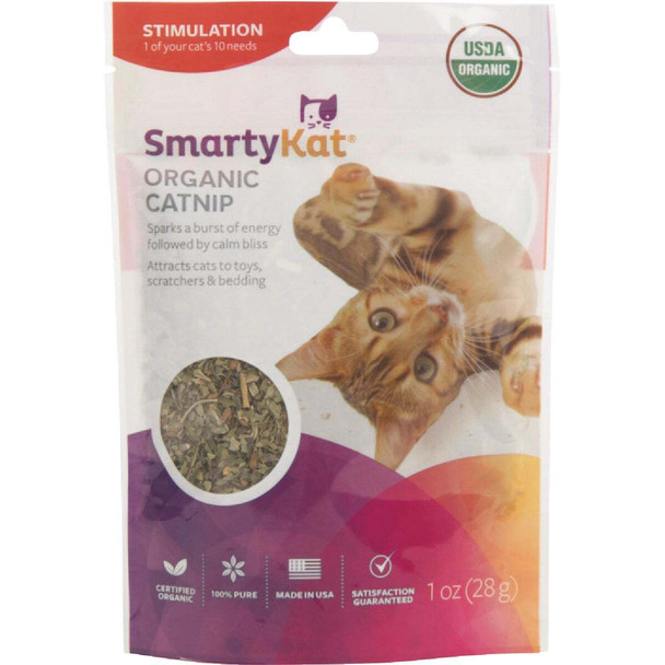 SmartyKat 1 Oz. Organic Catnip 09343-99877-024